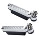 thumbnail image 1 of 2x Lámpara exterior de luz alimentada por energía eólica para automóvil Faro diurno para automóvil Blanco, 1 of 9