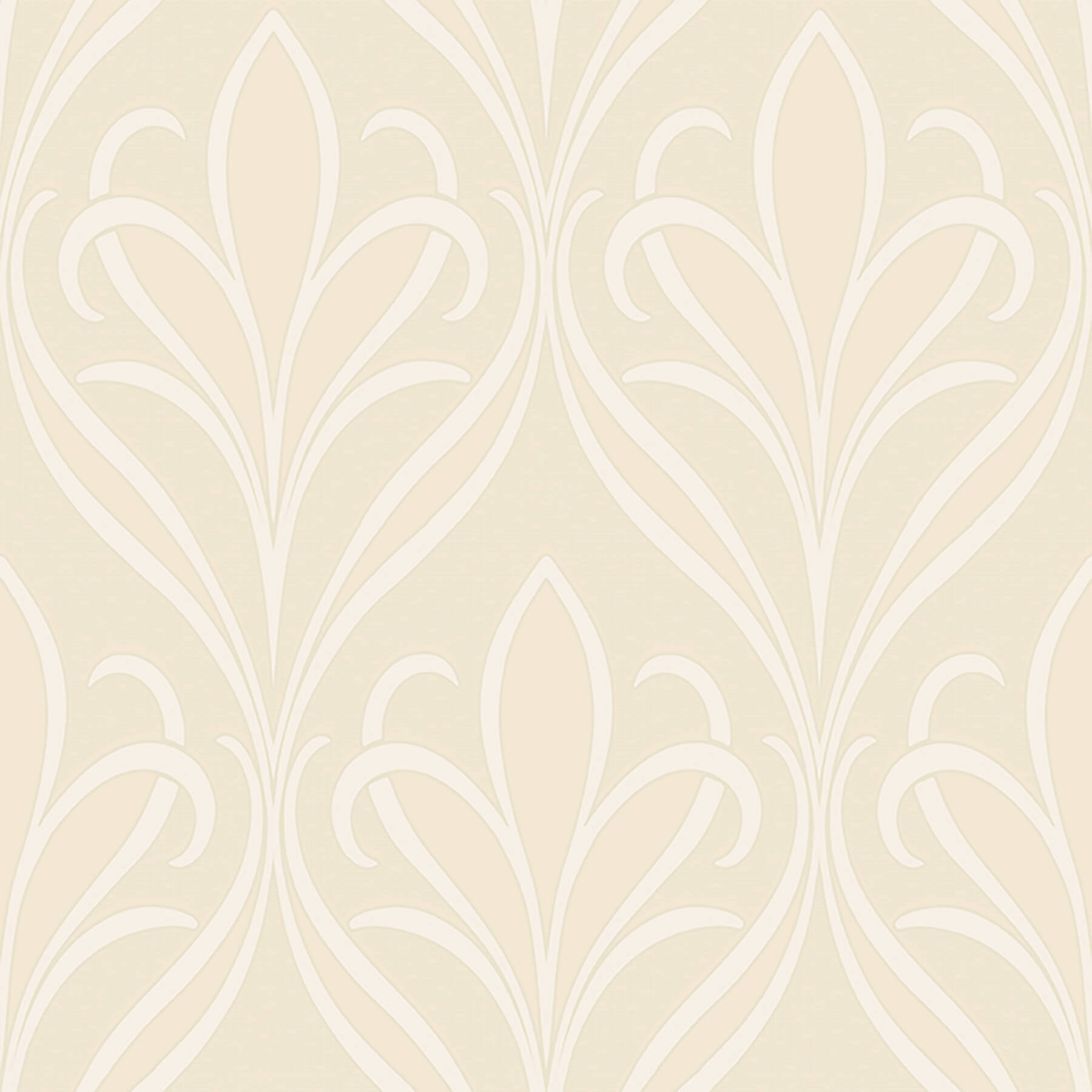 Brewster 2810XSS0502 Advantage Vivian Neutral Nouveau Damask Wallpaper