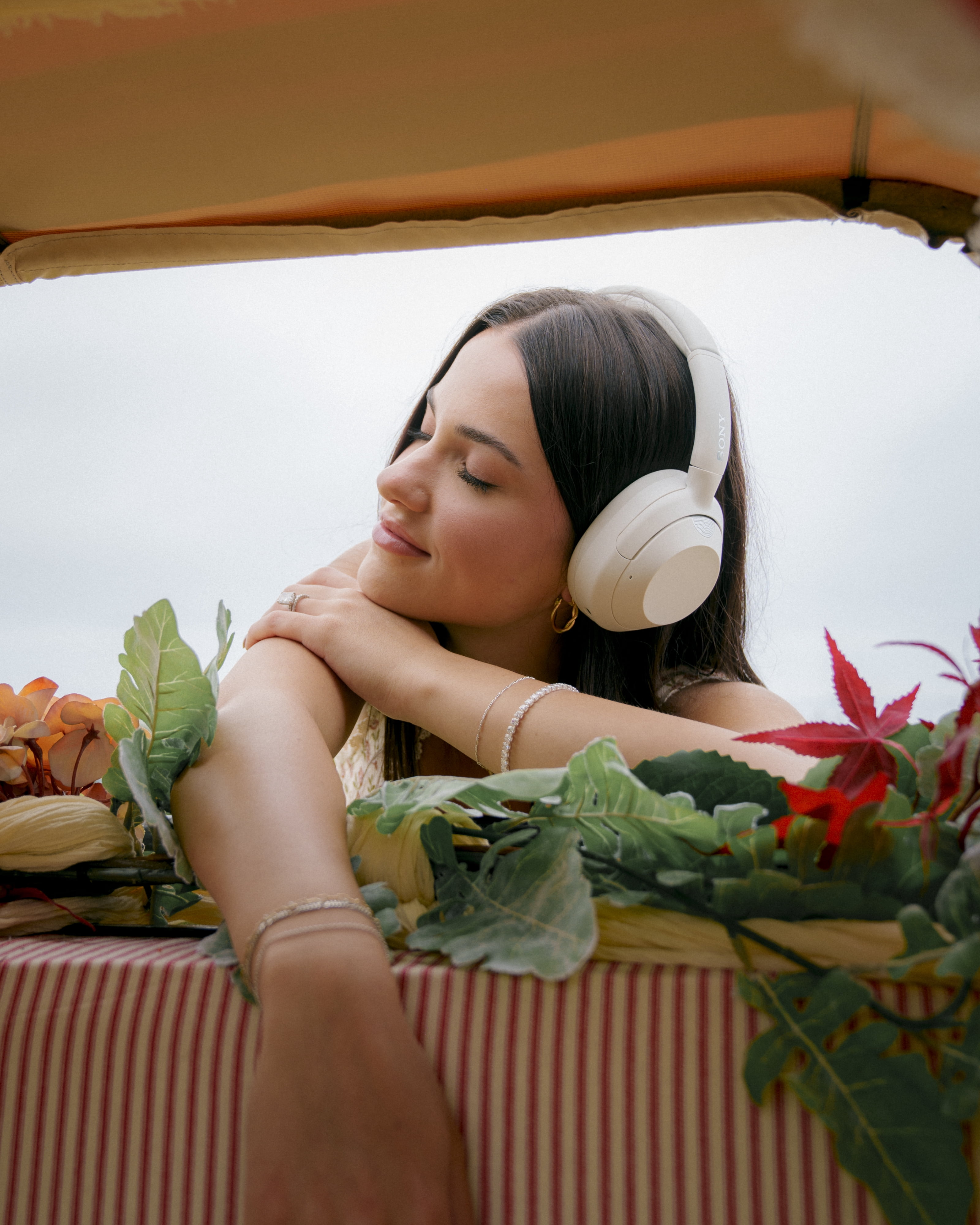 Sony ULT WEAR Over-Ear Noise Canceling Bluetooth Headphones, Off