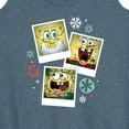 thumbnail image 3 of SpongeBob SquarePants - Christmas Photo Collage - Women's Racerback Tank Top, 3 of 6
