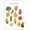 Premium Poster & Push Pin Bundle, variant on Classroom - Vegetables 2026 Wall Poster, 14.725" x 22.375"