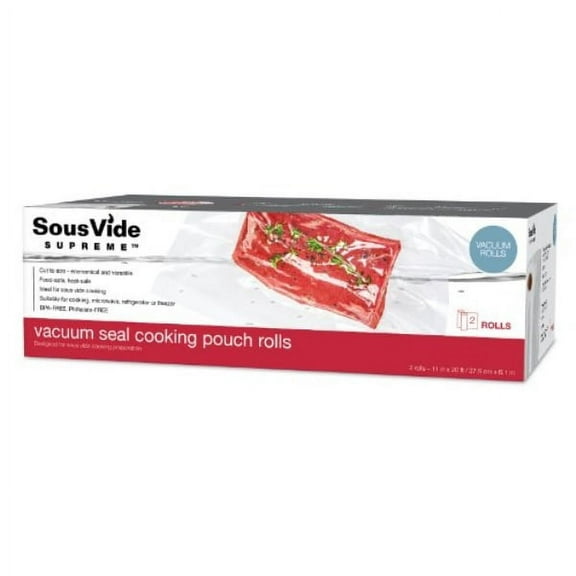 sous vide supreme vacuum roll pouches, 2 rolls per box