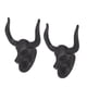 thumbnail image 4 of Robe Hook, No Sliding Off Towel Hook Black 2 Pcs for Kitchen ANGGREK Otros, 4 of 8