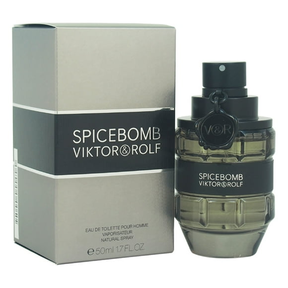 Viktor and Rolf Spicebomb Eau de Toilette Spray for Men, 1.7 Ounce