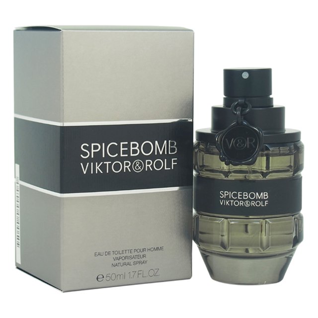 Viktor and Rolf Spicebomb Eau de Toilette Spray for Men, 1.7 Ounce