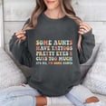 thumbnail image 2 of Jinhomg Womens Oversized Boyfriend Sweatshirt 2025 Trendy Letter Print Y2K Tops Casual Comfy Long Sleeve Drop Shoulder Pullover Daily Wear Seasonal Sale Dark Gray XXL, 2 of 6