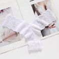 thumbnail image 6 of HUPOM Womens Cotton Underwear Underwear For Women Briefs Leisure Tie Seamless Waistband White S, 6 of 7