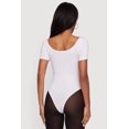 thumbnail image 4 of Women's Scoop Neck Short Sleeve Bodysuit, 4 of 4