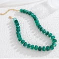 thumbnail image 6 of Leaf Resin Chunky Beaded Necklace for Women, Simple Modern Style Necklace Jewelry Accessory, 6 of 11