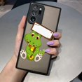 thumbnail image 3 of Funda mate para Samsung Galaxy NOTE 20 10 9 8 A13 A12 A10 A11 7 A04E A04 A03S A02 A03 5G ULTRA Plus, funda con dibujos de cocodrilo, 3 of 5
