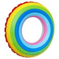 thumbnail image 1 of 80cm Thicken Swim Ring Double Layers Inflated Swim Ring Water Floating Ring Colorful, 1 of 8