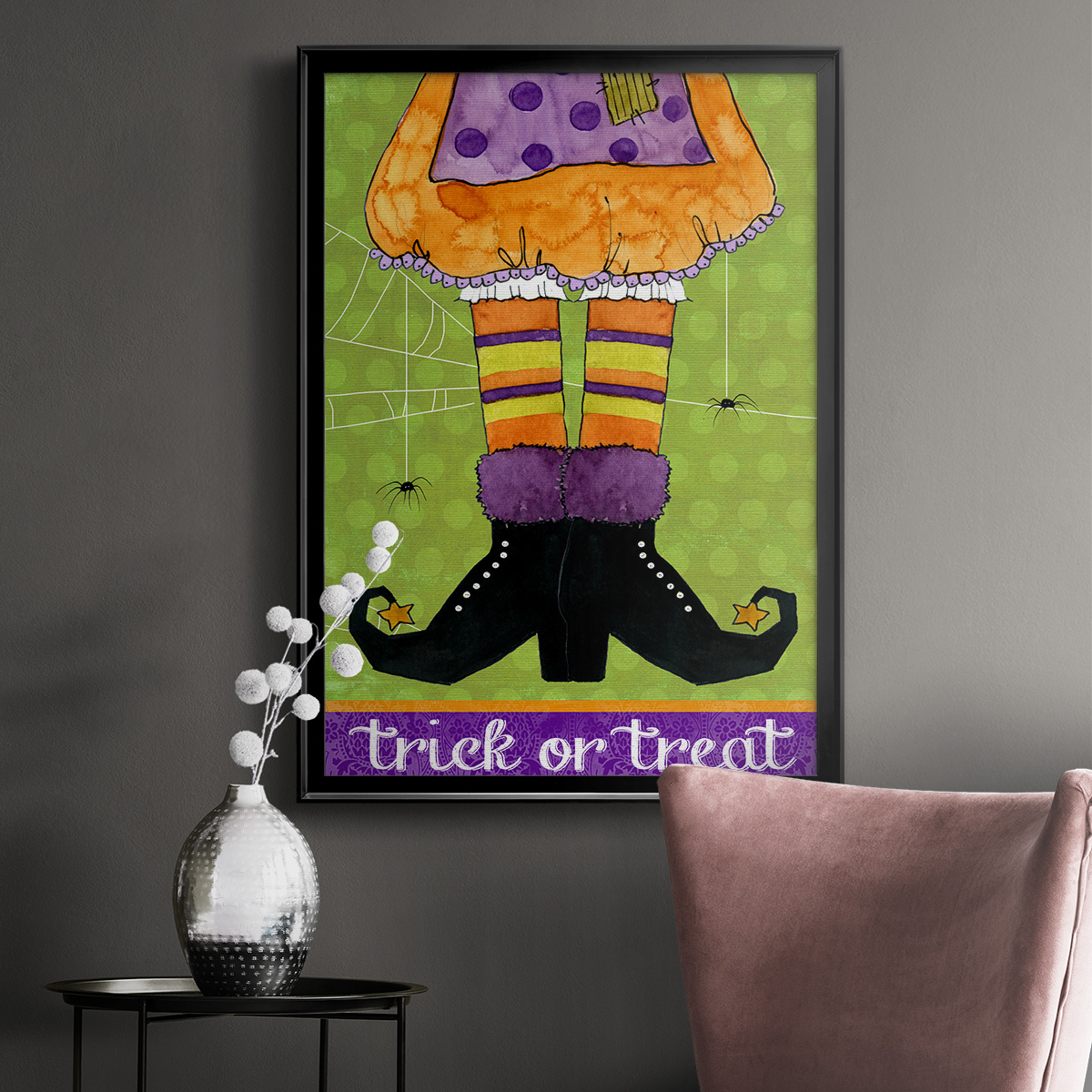 Trick or Treat Premium Classic Framed Print - Ready to Hang