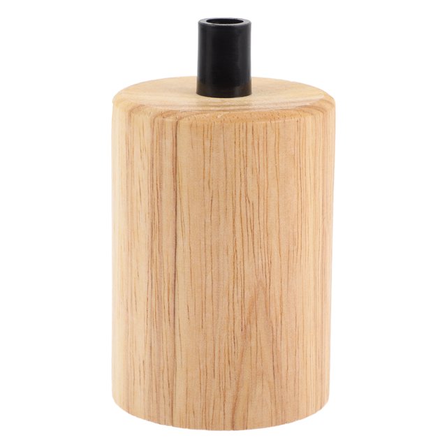 SHISUYAN Lamp Holder E27 Light Bulb Base Adapter Wooden Hanging Lights Holder Socket Light Bulb Socket Bulb Base Holder For Coffee Shop