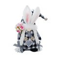 thumbnail image 1 of Easter Bunny Plush Gnomes,Handmade Tomte Swedish Plush Gnome,Spring Easter Gnome Gift for Holiday Home Table Ornament, 1 of 7