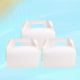 thumbnail image 5 of 24 piezas de envoltura de turrón en bolsas de dulces de papel con ventana transparente Caja de regalo de bricolaje Suministros de fiesta para galletas Pastelería Caramelo (blanco), 5 of 5