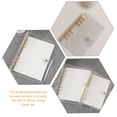 thumbnail image 3 of Binder Notebook Shell Binder Cover Scrapbook PVC Cover Refillable Planner Binder Cover A6, 3 of 8
