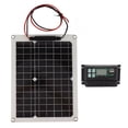 thumbnail image 1 of Solar Panel Kit 300w Solar Panel Solar Charge Controller High Efficiency Solar Panel 2 USB Output For Outdoor Camping RV Boat, 1 of 22