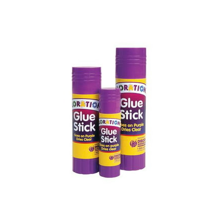 Colorations Best-Value Washable Glue Stick, Jumbo (1.41 oz.) - 1 Stick (Item # (Best Glue Stick For Paper)