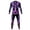 5-Purple, variant on JAJAHO Kids 3D Skeleton Jumpsuit Boys Girls Halloween Jumpsuit Zipper Front Dress Up Onesies 7-14Y