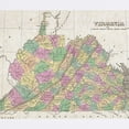 thumbnail image 2 of CafePress - Vintage Map Of Virginia (1827) Mousepad - Non-slip Rubber Mousepad, Gaming Mouse Pad, 2 of 6