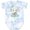 Tie Dye Blue, variant on Inktastic Oma Loves Me Cute Baby Elephant Boys or Girls Baby Bodysuit