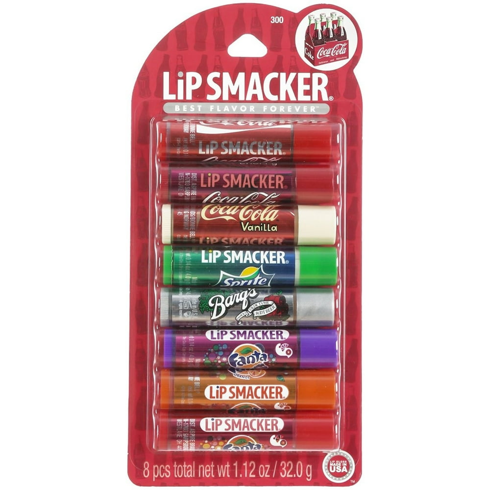 Lip Smackers Party Pack Lip Glosses, CocaCola 8 ea (Pack of 2