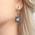 thumbnail image 3 of Crescent Earrings For Women Sun Moon Moonstone Dangle Earrings Jewelry( COLOR : Color ), 3 of 5