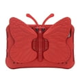 thumbnail image 2 of For Samsung Galaxy Tab A9 8.7"/A7 Lite/HD8 (2018/2017/2016) Rotating Butterfly Stand Case,Rotatable and Folding Soft EVA Stand Lightweight Rugged Heavy Duty Shockproof Kids Friendly Case,Red, 2 of 7