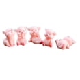 thumbnail image 3 of 8pcs Miniature Pigs Figurines Cartoon Animal Crafts For Fairy Garden Landscape Home Decoration (random Pattern), 3 of 3