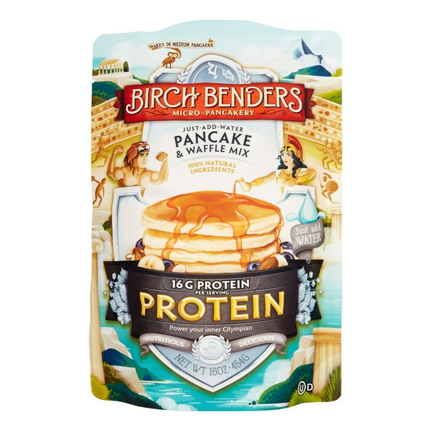 Birch Benders Protein Pancake & Waffle Mix, 16 Oz, 1 Count Walmart