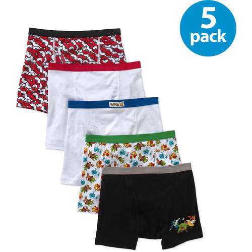 Pokemon Boys 5pk Boxer Briefs