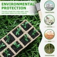 thumbnail image 1 of OULII Small Propagation Pots Nutrient Supply Light Brown for Gardening 13 Pcs, 1 of 5