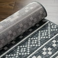 thumbnail image 3 of Superior Genaine Geometric Indoor Area Rug, 5' x 8', Nightfall Blue, 3 of 5