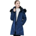thumbnail image 3 of Orolay Women's Winter Puffer Down Maxi Coat Winter with Hood, 3 of 6