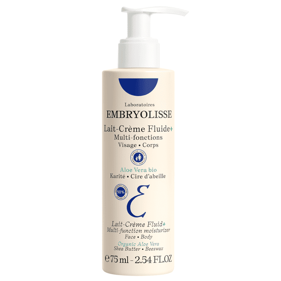 Embryolisse Lait-Crème Fluid Face and Body Moisturizer, 2.54 fl oz