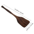 thumbnail image 2 of Hemoton Heavy Duty Long Handle Wooden Shovel Non-Stick Wooden Spatula Hotpot Wok Utensils Frying Turner for Kitchen Camping Outdoor Cooking, 2 of 8