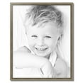 thumbnail image 2 of ArtToFrames 28" x 35" Silver Picture Frame, 28x35 inch Silver Wood Poster Frame (WOM-5023), 2 of 7