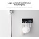 thumbnail image 5 of Accesorios de baño de metal para montaje en pared, sin perforaciones, para cepillos de dientes, ganchos de almacenamiento sin clavos para baño, ganchos de almacenamiento sin clavos, 5 of 6