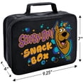thumbnail image 2 of Scooby Doo! Snack Box Insulated Soft Sided Lunch Box - Reusable Lunch Bag For School Office Work, BPA Free, 10"x8", 2 of 5