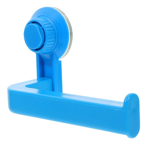 WEUVEB Soporte De Papel Toalla Con Ventosa Azul Para Cocina Y Sin Taladro