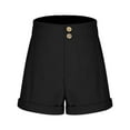 thumbnail image 5 of Mgmyaa Girls' Casual Shorts Summer High Waist Rolled Loose Comfy Shorts 5-15 Years, 5 of 6