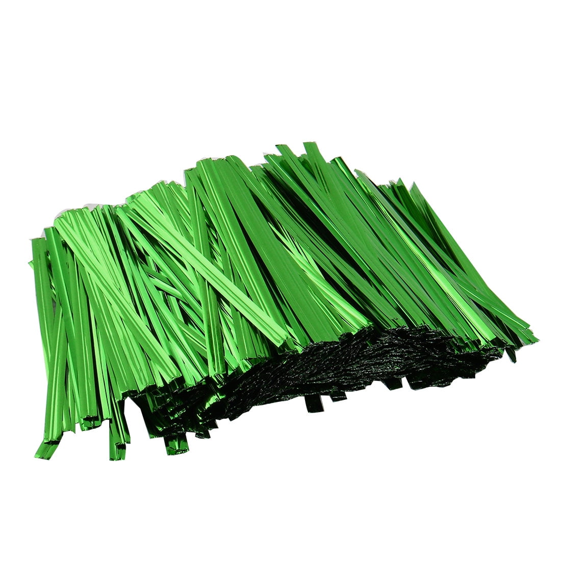 1600 Pcs Green 8cm Length Candy Bread Bags Packaging Twist Cable Tie ...