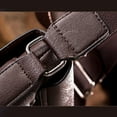 thumbnail image 3 of Bolso de hombre Bolso de cuero Bolso de hombro Bolso de negocios de cuero suave para hombre Mochila informal Bolso cruzado Bolso de hombro vertical, 3 of 4