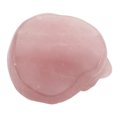 thumbnail image 4 of NFTIGB Crystal Sleeping Cat Stone 1.42 inches / 3.6 cm Cute Statue Office Desk Decoration Pink, 4 of 5