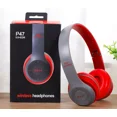 thumbnail image 4 of Audífonos Diadema Over-ear Inalámbricos Bluetooth P47 Rojo, 4 of 8