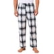 thumbnail image 1 of Pantalones de dormir para hombres estilo CHIC INSPIRAR con cintura elástica y cordón, pantalones de pijama casuales de cuadros 32 beige y negro, 1 of 6
