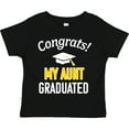 thumbnail image 3 of Inktastic Congrats My Aunt Graduated with Cap Boys or Girls Toddler T-Shirt, 3 of 5