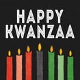 thumbnail image 3 of McKenna, Kathleen Parr 12x12 Black Modern Framed Museum Art Print Titled - Happy Kwanzaa I, 3 of 5