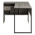 thumbnail image 4 of OSP Home Furnishings Hagney Lane L-Shape Desk in Farm Oak Finish, 4 of 10
