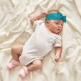 thumbnail image 5 of Wukai Blue Green Glitter Print Baby Bow Headband for Newborn Infant Baby Toddler Girls, 5 of 5